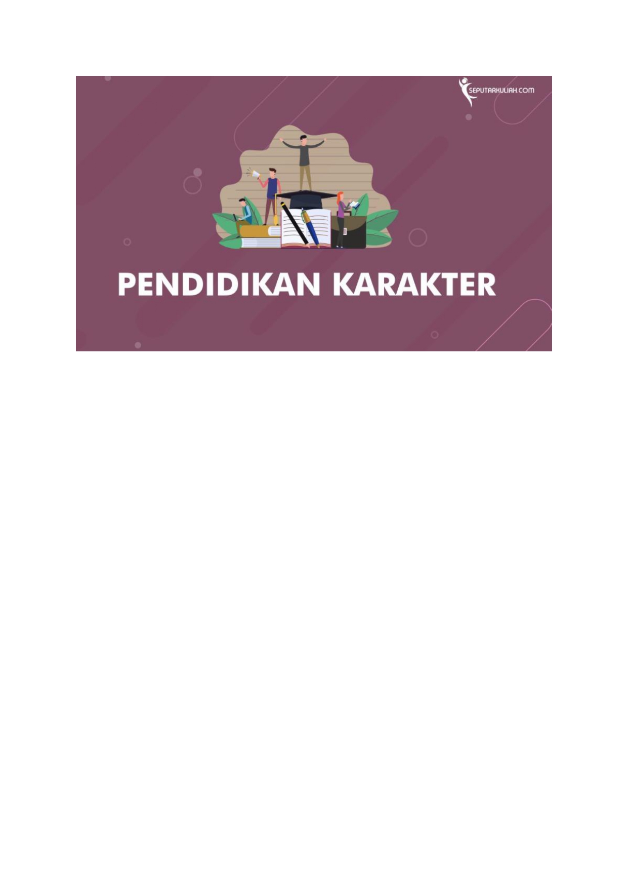 Pendidikan Karakter
