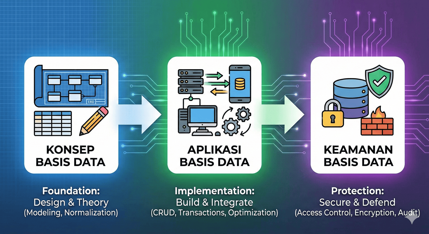 Konsep Basis Data, Aplikasi Basis Data dan Keamanan Basis Data